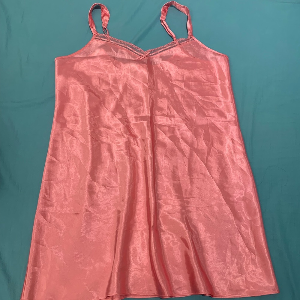 Morgan Taylor Intimates | Pink silkdress sleepwear